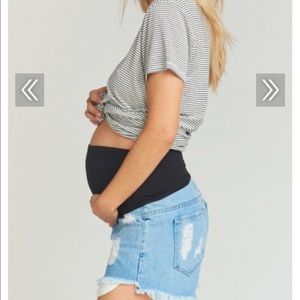 Show me your Mumu maternity shorts -L